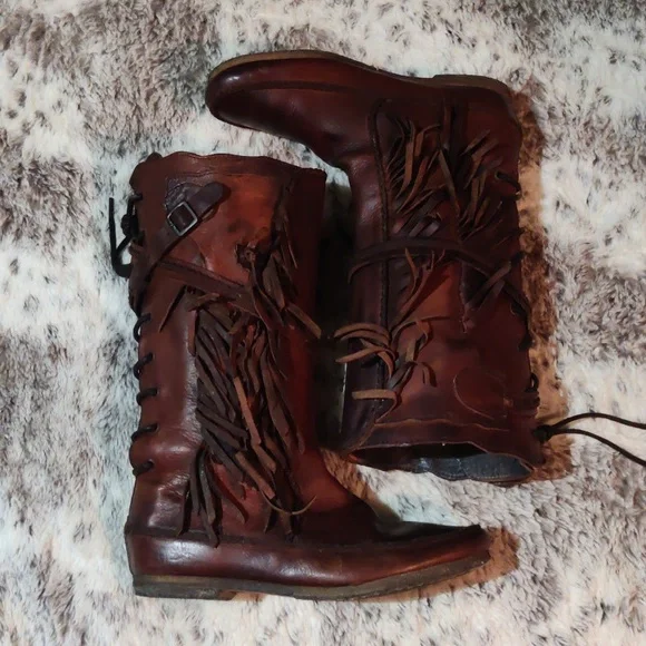 Allsaints Pipaluk Moccasin Boots - Picture 2 of 9